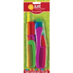 Just Because Hair Essentials Hair Comb Set - 10 Ct , CVS