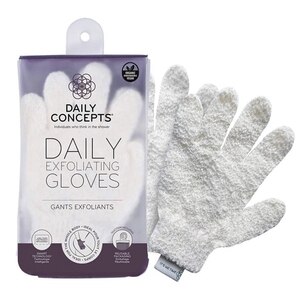 Daily Concepts Daily Exfoliating Gloves, Biodegradable, 2 Ct , CVS