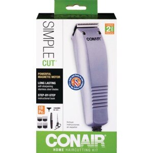 conair value 10 piece haircut kit