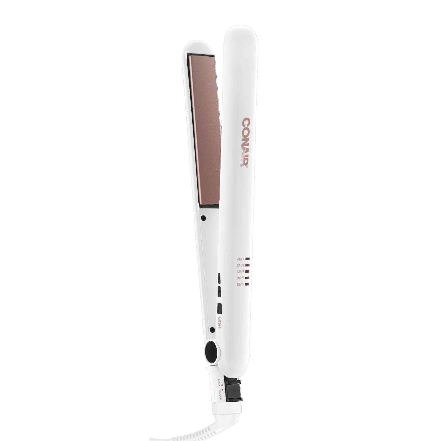 Conair Double Ceramic Flat Iron, 1 Inch , CVS