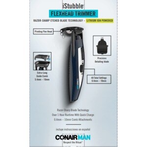 i stubble flexhead trimmer