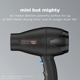 Conair InfinitiPRO Mighty Mini Compact Lightweight Hair Dryer, thumbnail image 3 of 5