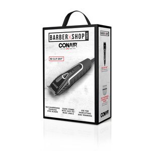 the barber shop pro series by conair 6 pc corded trimmer grooming kit