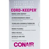 Conair Cord-Keeper 1875W Compact Hair Dyer, thumbnail image 3 of 4