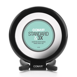Conair Standard & 3X Magnifying Desktop Mirror - 1 Ct , CVS