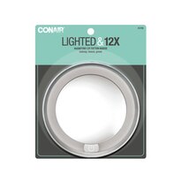 Conair Lighted & 12x Magnifying LED Suction Mirror