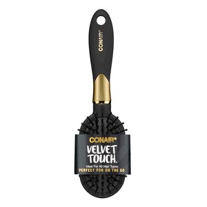 Conair Velvet Touch Mid-Size Cushion Brush (Assorted Colors)