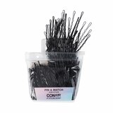 Conair Bobby Pins with Pouch - Black, Saavy Value 200pcs, thumbnail image 3 of 6