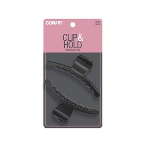Conair Clip & Hold Jaw Clips, 2CT