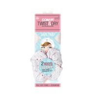 Conair Twist & Dry Ultra-Absorbent Microfiber Towel + Scrunchie
