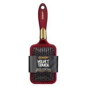 Conair Velvet Touch Soft Handle Paddle Brush