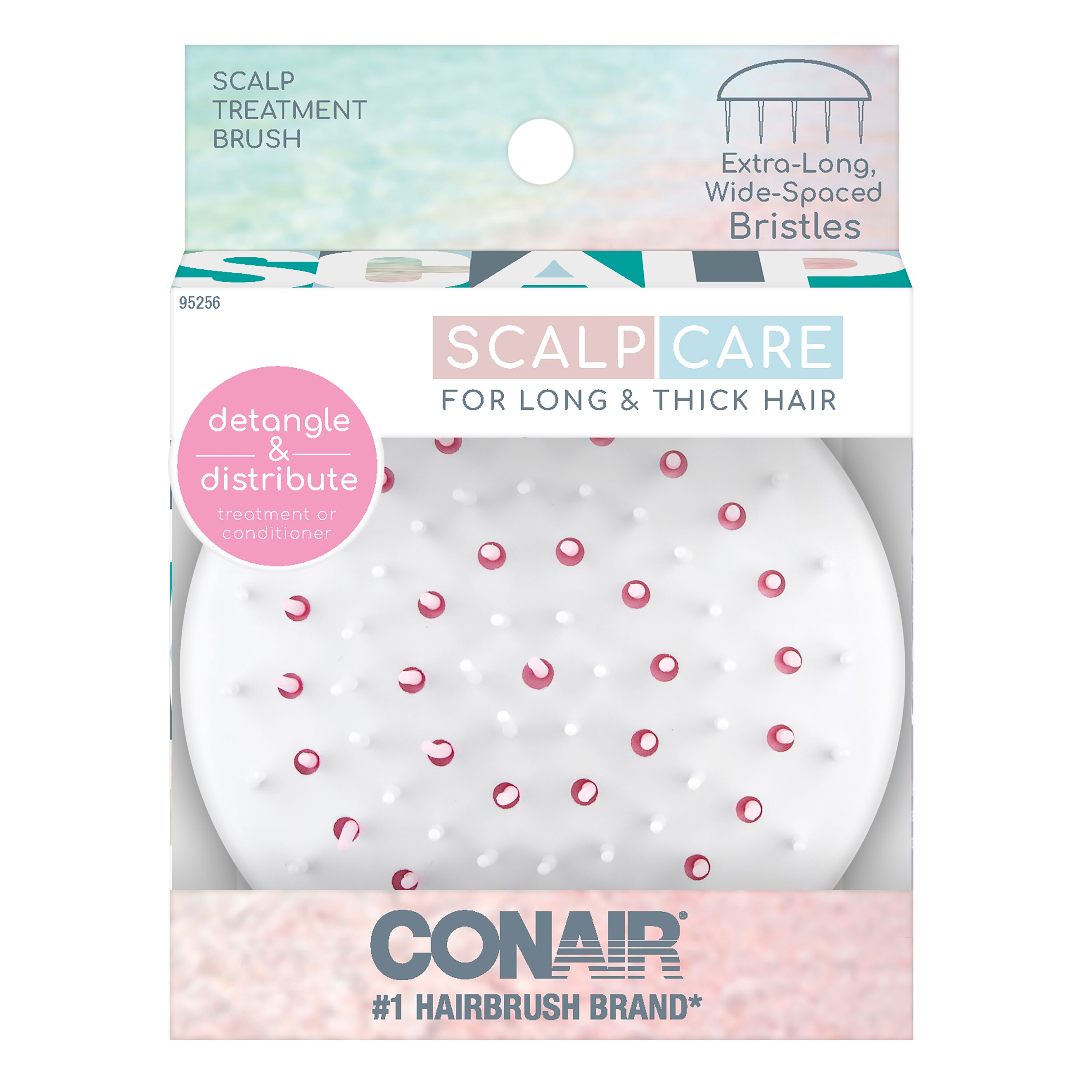 Conair Scalp Care Detangle & Treatment Brush For Long Thick Hair , CVS