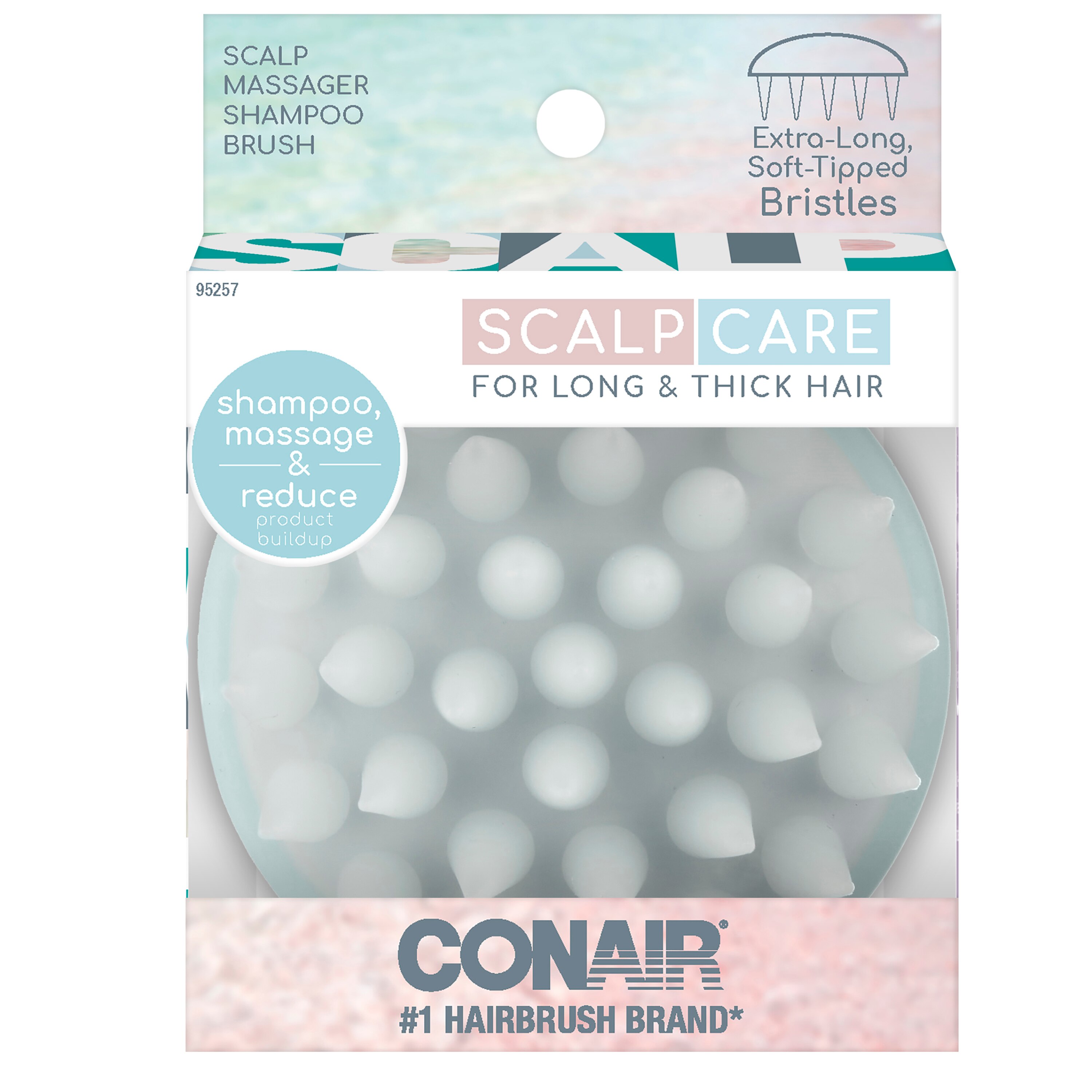 Conair Scalp Care Shampoo Massage Brush For Long & Thick Hair , CVS