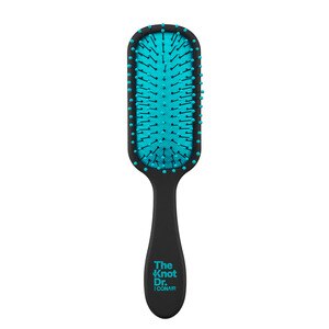 The Knot Dr. by Conair Pro Mini Blue Detangling Hairbrush