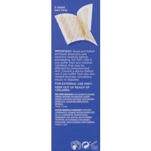 Sally Hansen Hair Remover Wax Strip Kit Brow Face Lips With