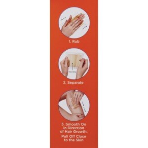 Sally Hansen Hair Remover Wax Strip Kit Brow Face Lips With
