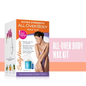 Sally Hansen Extra Strength All Over Body Wax Hair Removal Kit