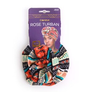 Donna Full Size Fit Rose Turban , CVS