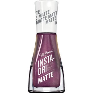 Sally Hansen Insta Dri Matte Metallics, Burnished Wine - 0.31 Oz , CVS