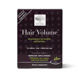 New Nordic - Suplemento para dar volumen al cabello, 30 u.