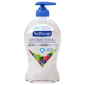 Softsoap Antibacterial Liquid Hand Soap Pump, White Tea And Berry, 11.25 Oz , CVS