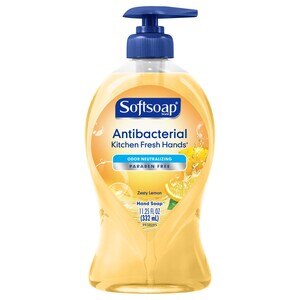 Softsoap Antibacterial Hand Soap Pump, Kitchen Fresh Hands, 11.25 OZ