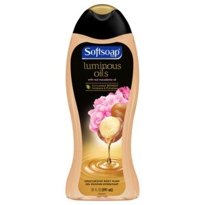 Softsoap Luminous Oils Body Wash, 15 OZ