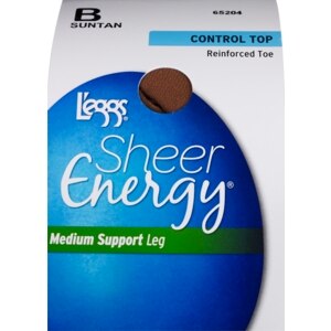L Eggs Sheer Energy Size Chart