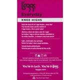 L'eggs Everyday Knee Highs One Size Reinforced Toe, thumbnail image 3 of 4