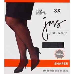 Just My Size Shaper Pantyhose, Sheer Toe Ingredients - CVS Pharmacy