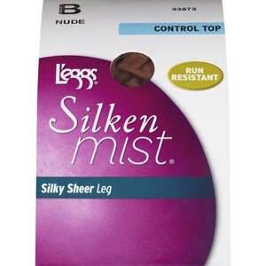 L'eggs Silken Mist Lasting Sheer Control Top Pantyhose
