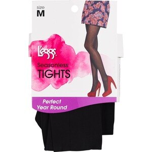 L eggs Seasonless Tights Control Top Lightweight Opaque Size B