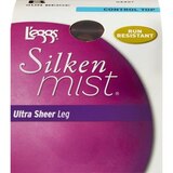 L'Eggs Silken Mist Ultra Sheer Control Top Pantyhose, thumbnail image 1 of 6