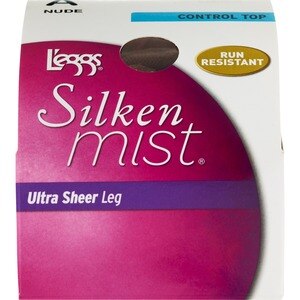 L'eggs Silken Mist Ultra Sheer Control Top Pantyhose, Nude, Size A , CVS