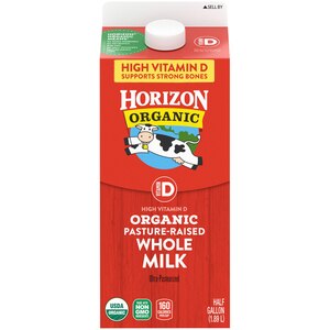 Horizon Organic Whole Milk, 64 OZ