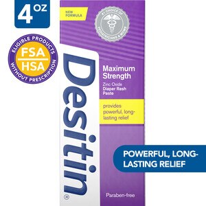 Desitin Maximum Strength Original Paste, 4 Oz , CVS