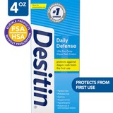 Desitin Daily Defense Baby Diaper Rash Cream, thumbnail image 1 of 14