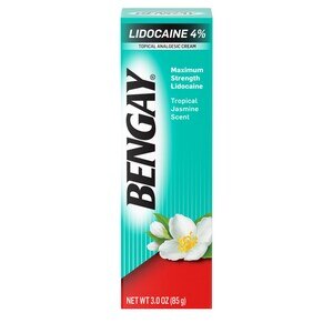 Bengay Pain Relieving Lidocaine Cream, Tropical Jasmine, 3 Oz , CVS