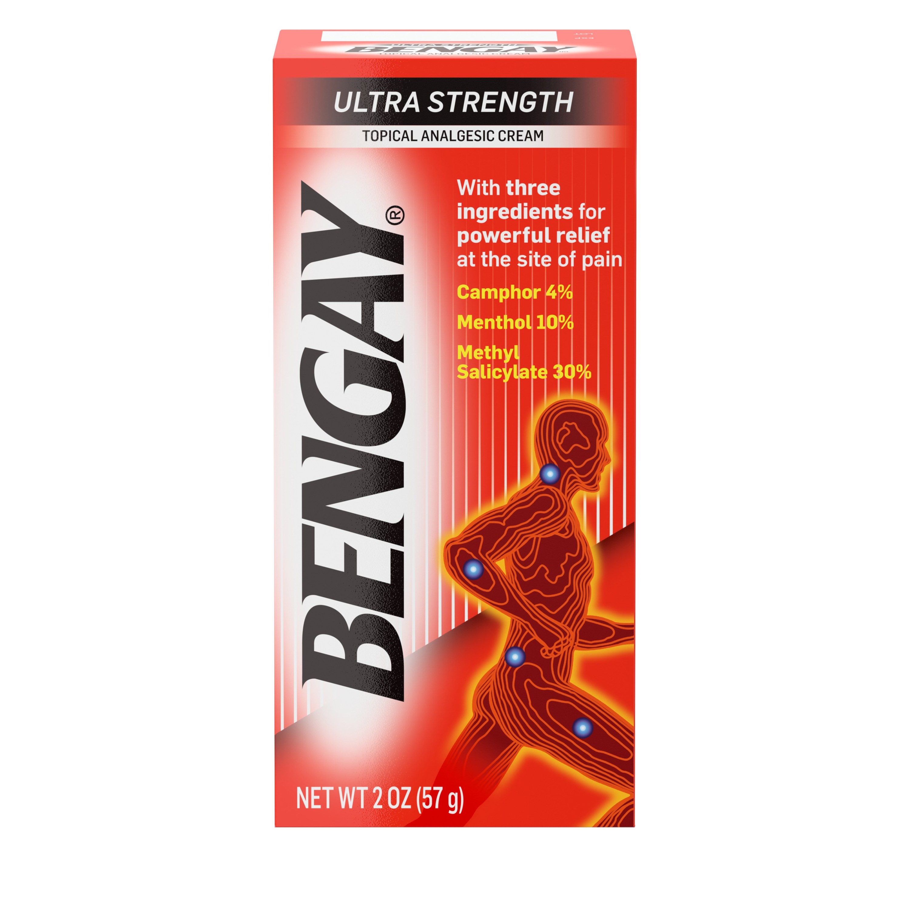 Ultra Strength Bengay Topical Pain Relief Cream, 4 OZ