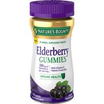Nature's Bounty ElderberryGummies, 40 CT