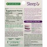 Nature's Bounty Trial Size Sleep3 Tri-Layered Tablets, 15CT, thumbnail image 2 of 2