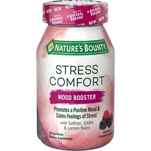 Nature's Bounty Stress Comfort Mood Boosters Gummies, 36 CT