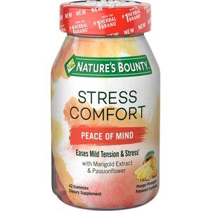 Nature's Bounty Stress Comfort Peace of Mind Gummies, 42 CT