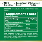 Nature's Bounty Sleep3 Stress Support Tri-Layered Tablets, 56 CT, thumbnail image 3 of 7