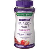 Nature's Bounty Advanced Hair, Skin and Nails Non-GMO Gummies with Biotin, thumbnail image 1 of 6