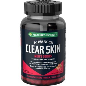  Nature's Bounty Advanced Men's Series Skin Gummies, 60 CT 