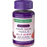 Nature's Bounty Advanced Hair, Skin & Nails Jelly Beans with Biotin, 80 CT, thumbnail image 1 of 9