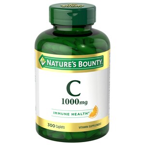 Nature's Bounty Pure Vitamin C Caplets, 1000 Mg, 300 CT