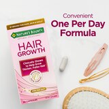 Nature's Bounty Optimal Solutions Hair Growth Supplement, 30 Capsules, thumbnail image 4 of 6