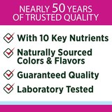 Nature's Bounty Optimal Solutions Women's Multivitamin Gummies, Dietary Supplement, Raspberry Flavor, 140 CT, thumbnail image 4 of 6